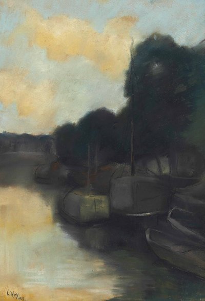 On the Channel by Lesser Ury